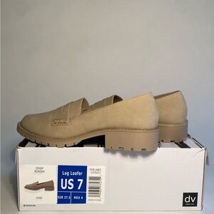 Dolce Vita Lug Loafers Crisp White Size 7